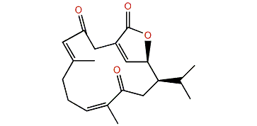 Sarcostolide A